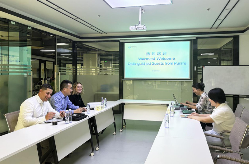 Purafil  中國區總經理和美國CEO、CFO